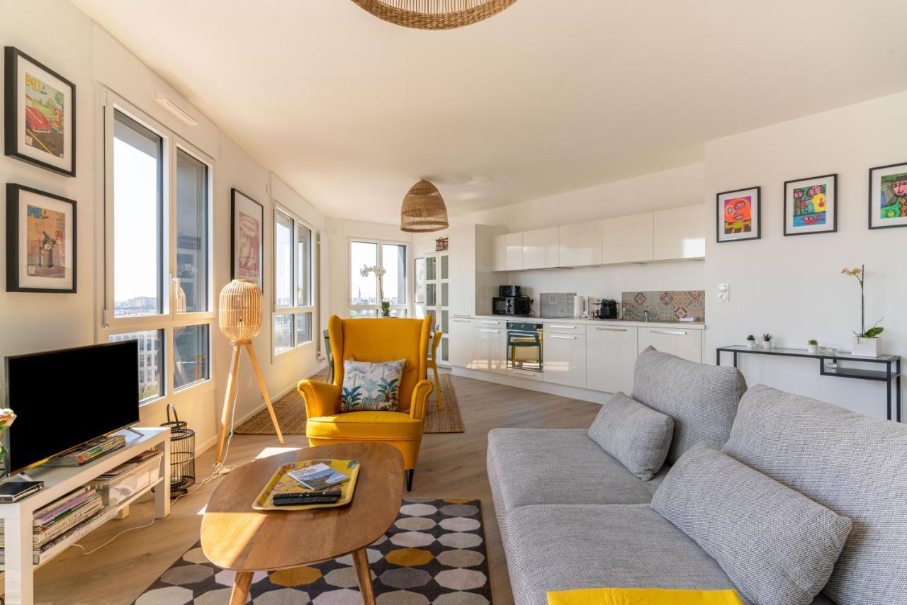 Le Manhattan - Grand 3 Chambres - Vue Panoramique Nantes Zewnętrze zdjęcie