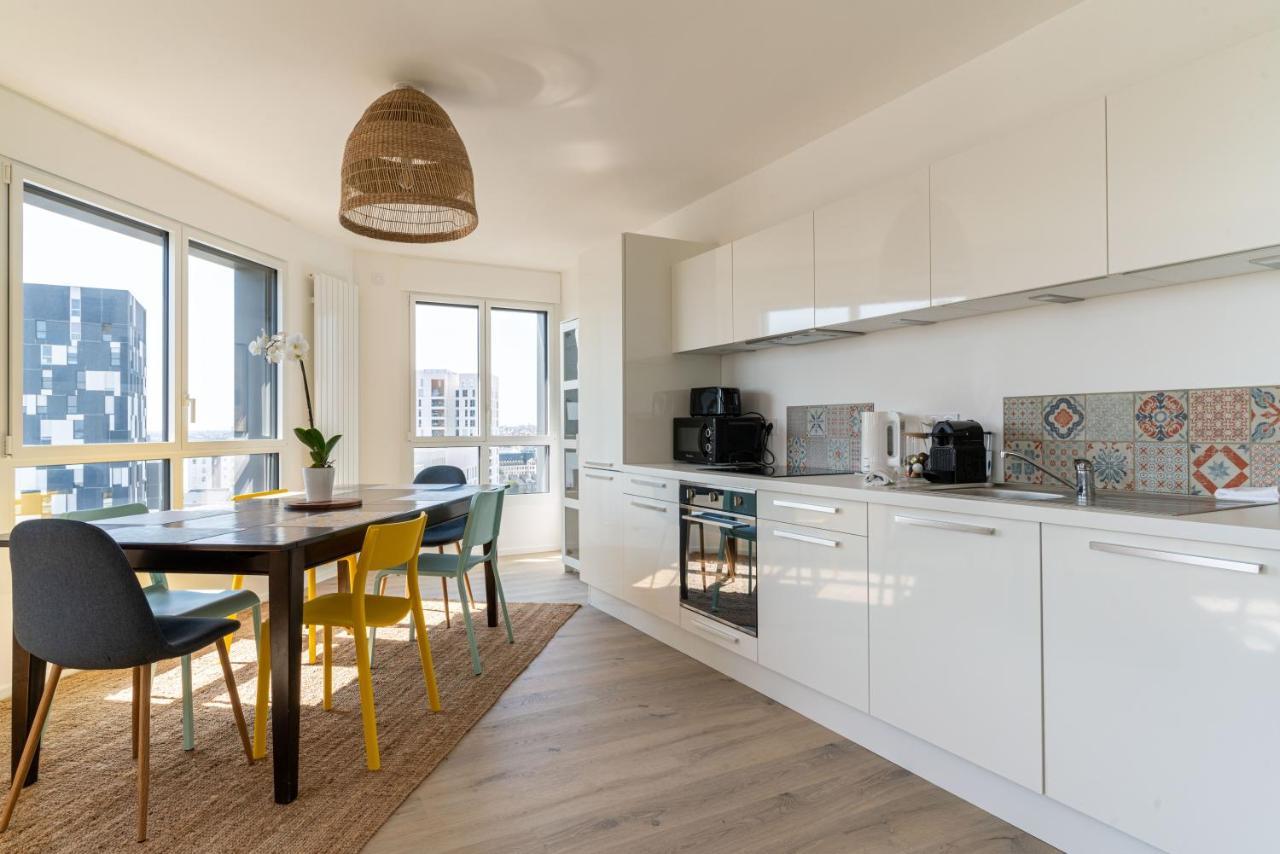 Le Manhattan - Grand 3 Chambres - Vue Panoramique Nantes Zewnętrze zdjęcie