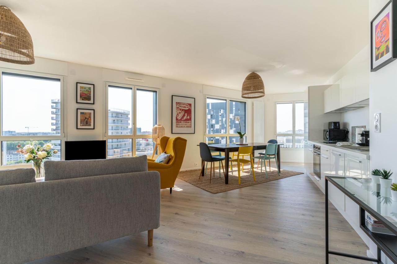 Le Manhattan - Grand 3 Chambres - Vue Panoramique Nantes Zewnętrze zdjęcie